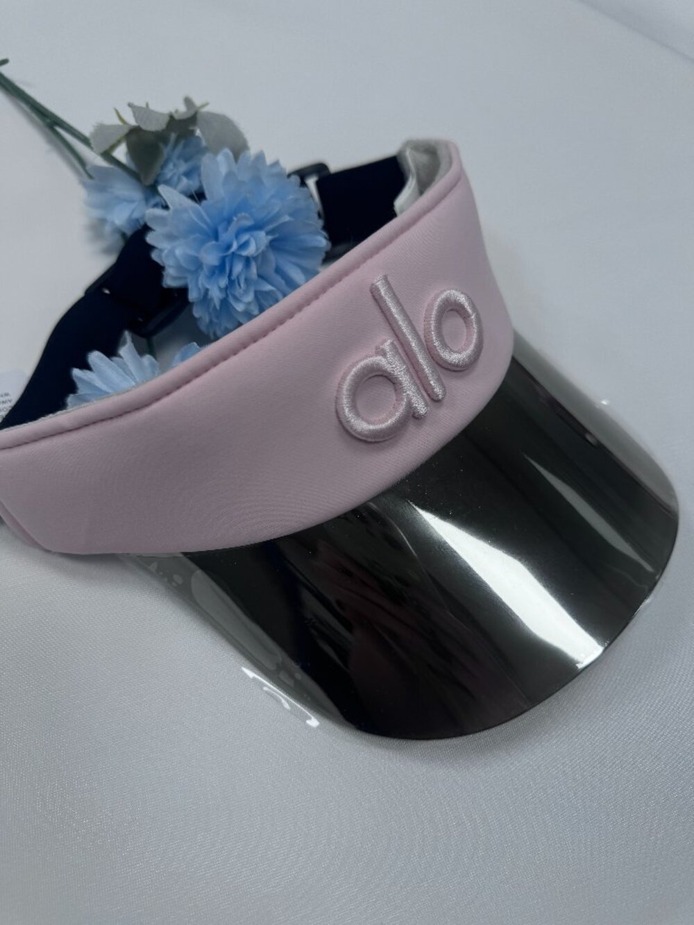 NWT ☀️ Alo Yoga Airlift Solar Visor Vintage Pink 🎾 Tennis Golf Sun Visor
